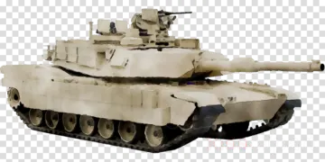 a military tank with nozzles on it