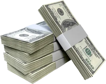 a stack of money sitting on top of each other stacks