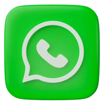 a green square button with a phone icon
