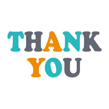 a thank card with the words thank you