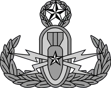 a black and white image of an army insignia