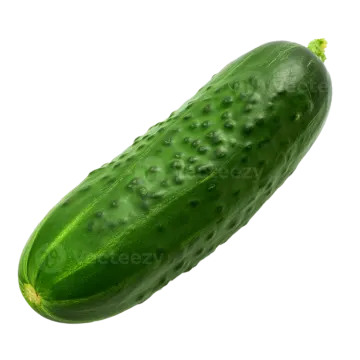 a green cuce on a white background