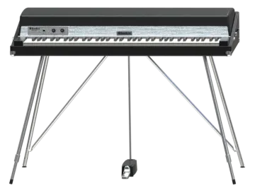 a keyboard with a stand on it