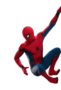 a man in a spider suit is jumping