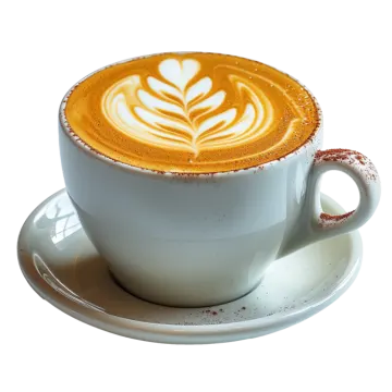 a cup of coffee on a saucer