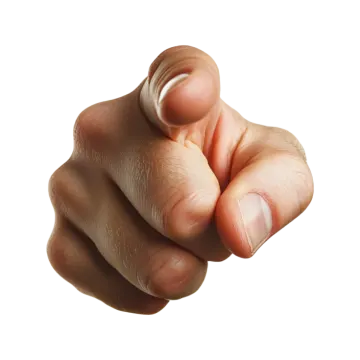 a close up of a person's fist