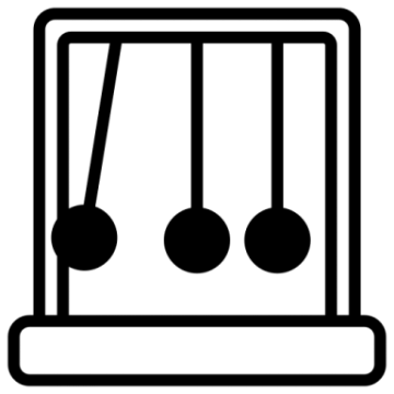 a black and white icon of a musical instrument