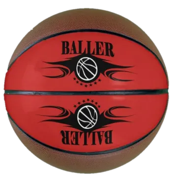 a basketball ball with the logo of the nba team on it