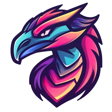 the head of an eagle in the form of a rainbow