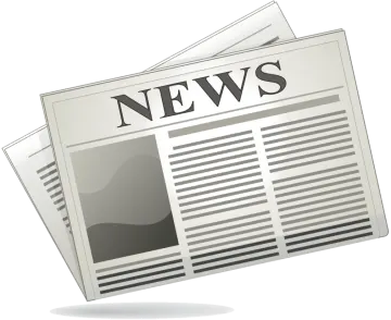 a newspaper with the word news on it