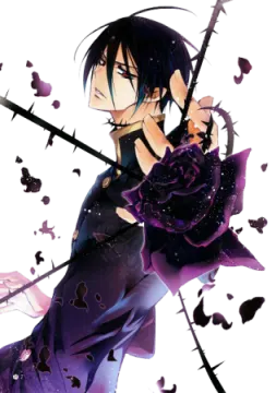 an anime girl with a sword in her hand