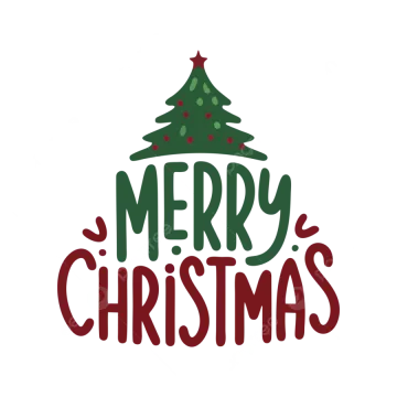 a christmas tree with the words merry christmas