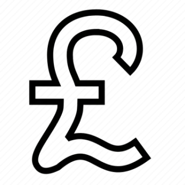 a black and white icon of the letter q