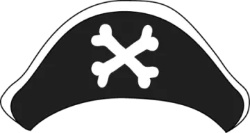 an image of a pirate hat