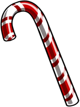 a candy cane