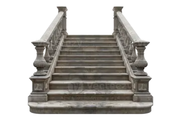 a set of stairs on a white background