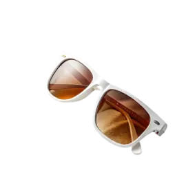 a pair of sunglasses on a white background
