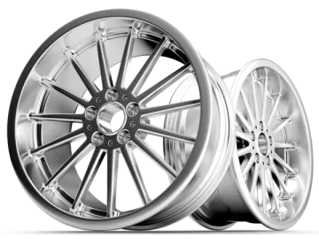 a pair of wheels on a white background