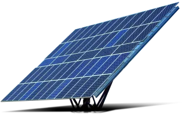 a solar panel on top of a white background