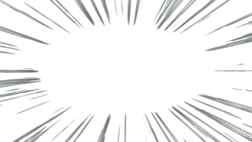 a white background with black and white rays
