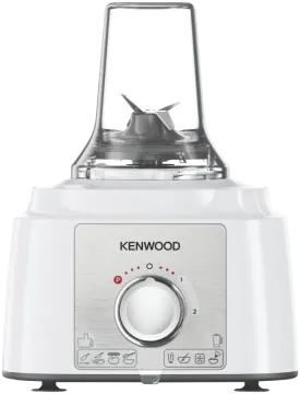 a white blender sitting on top of a counter