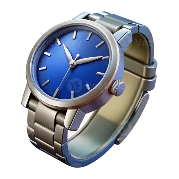 a watch on a white background