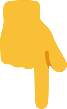 a yellow glove on a white background