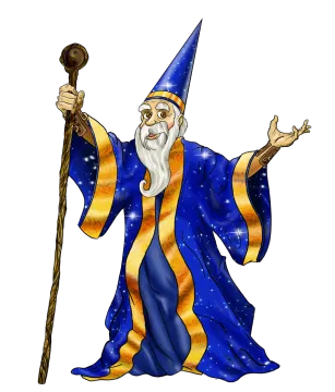 an image of a wizard holding a staff