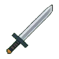 a knife on a white background