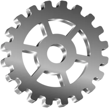 an image of a gear wheel