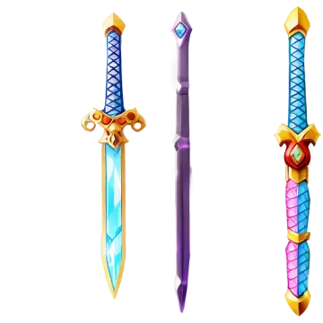 a set of three swords