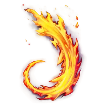 fire letter g on a white background stock photo