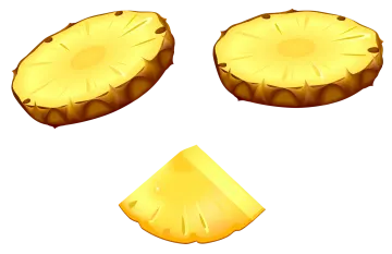 three pieces of pine