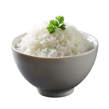 white rice in a bowl