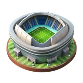 an illustration of a soccer stadium