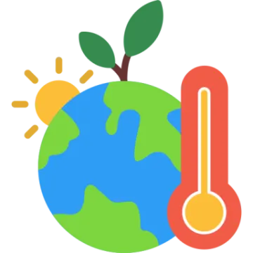 an apple with a thermometer on it