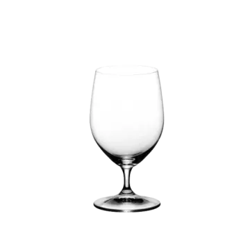 a wine glass on a white background