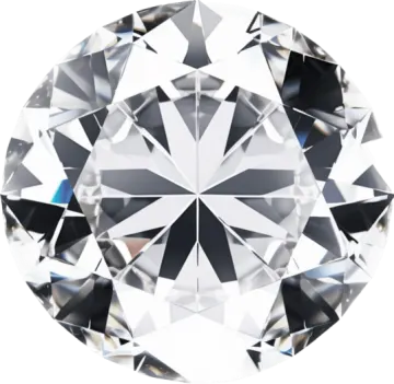 a diamond on a white background