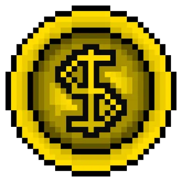 an image of a gold coin