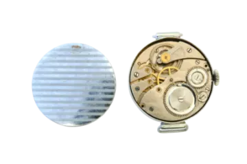 a pair of watch movement watches