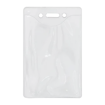 a clear plastic bag on a white background