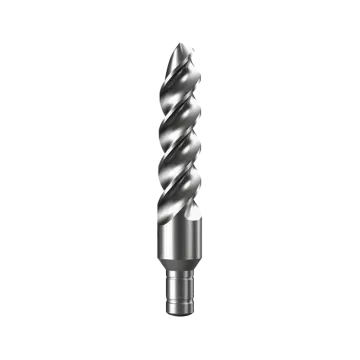 an image of a drill with the end cut off