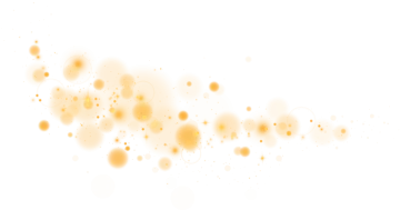 a white background with orange dots