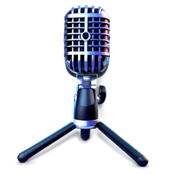 a microphone on top of a stand