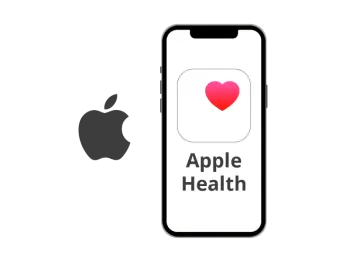 an iphone with the apple health app on it