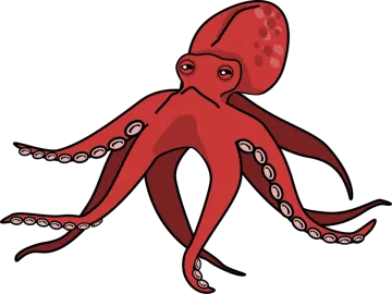 an octopus octopus clipart