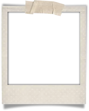 an old photo frame with a piece of paper attached to it