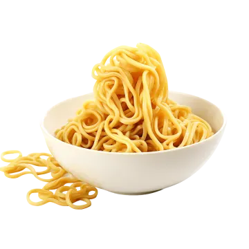 a bowl of noodles