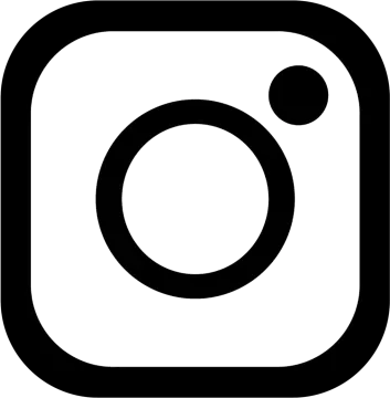 a black and white photo of an ins logo