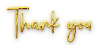 a gold foil balloon with the word thank